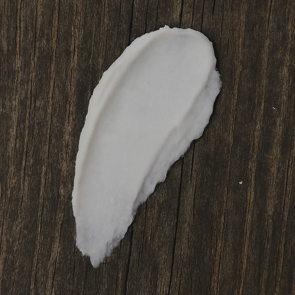 Cream smear, texture detail
